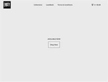 Tablet Screenshot of emptyinfamous.com